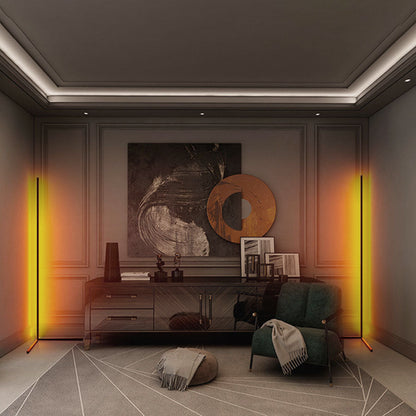 ÖkoGlühen | Elegante Slimme LED vloerlamp met milieuvriendelijke technologie en spraakbesturing