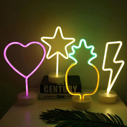 GlimmerNeon - Neon lichtbord tafellamp