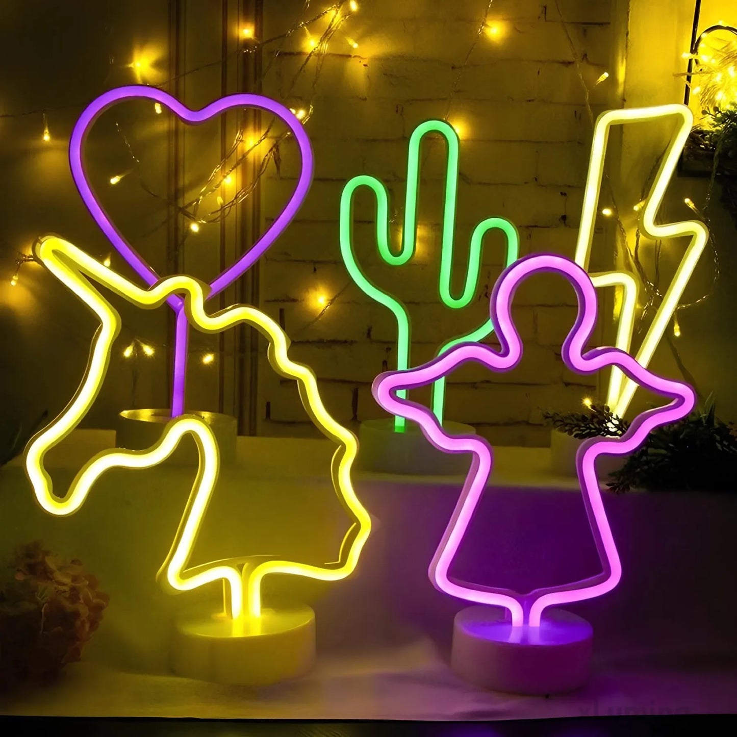 GlimmerNeon - Neon lichtbord tafellamp