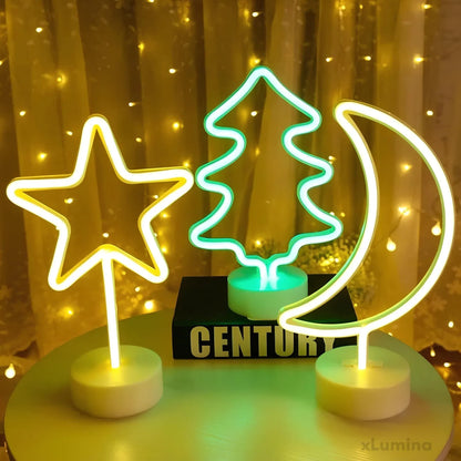GlimmerNeon - Neon lichtbord tafellamp