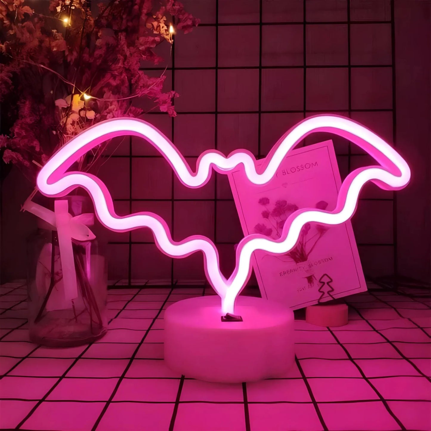 GlimmerNeon - Neon lichtbord tafellamp