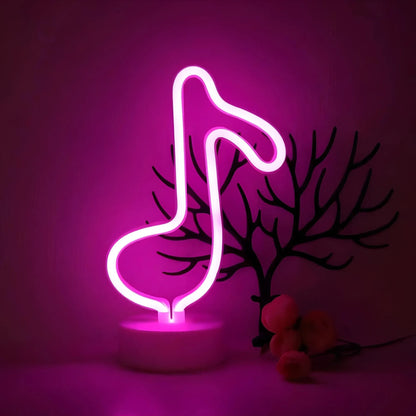 GlimmerNeon - Neon lichtbord tafellamp