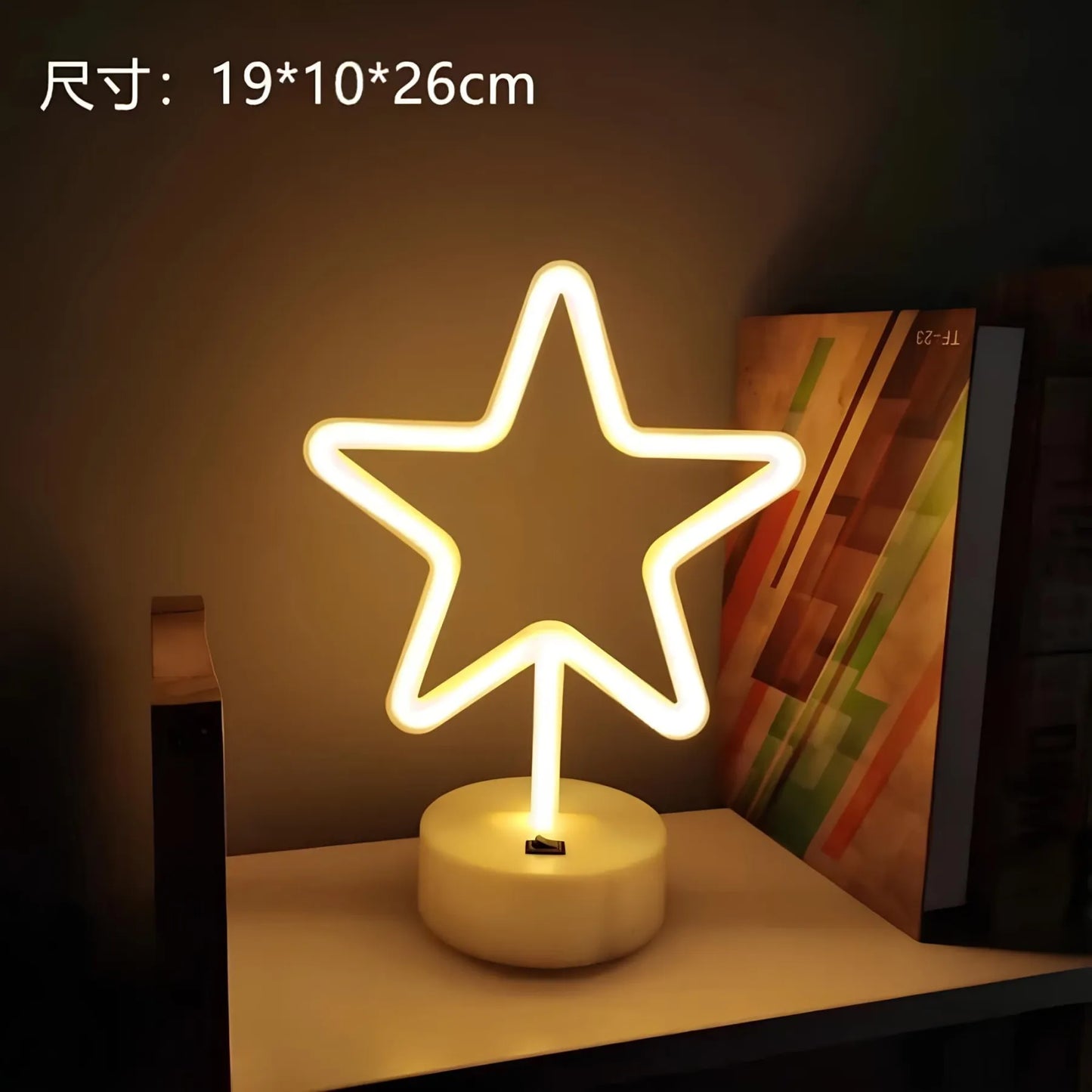 GlimmerNeon - Neon lichtbord tafellamp