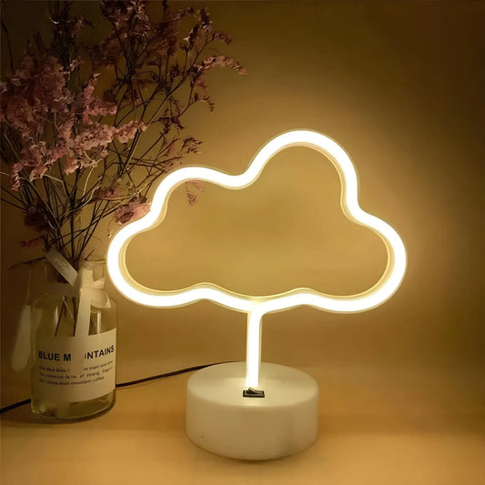 GlimmerNeon - Neon lichtbord tafellamp