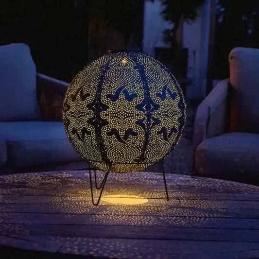 Zonne-lantaarn globe ontwerp