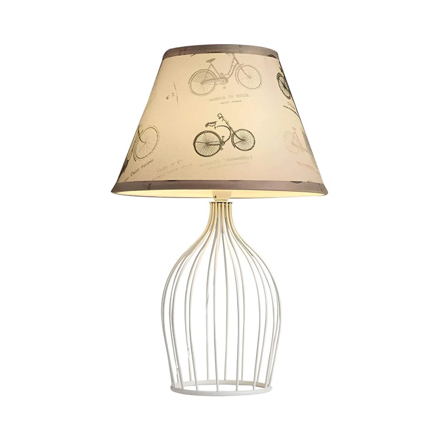 GlowLight - Kegel tafellamp met draadvoet
