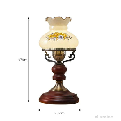 GlowSophie - Roodbruine urn tafellamp