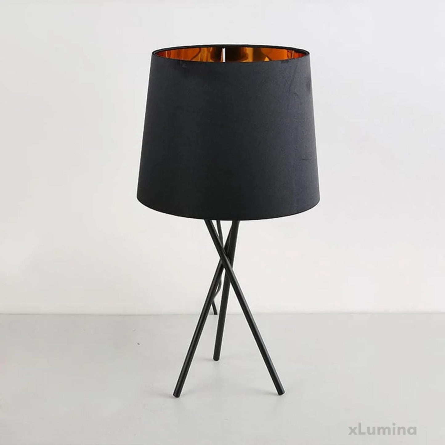 GlowWorks - Minimalistische tafellamp met nachtlampje van trommelstof