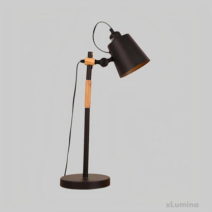 GlowZoë - Industrieel metalen emmer bedlampje