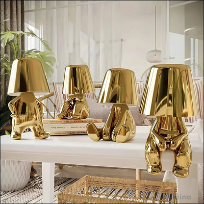 GoldenGrace - Elegante gouden tafellamp