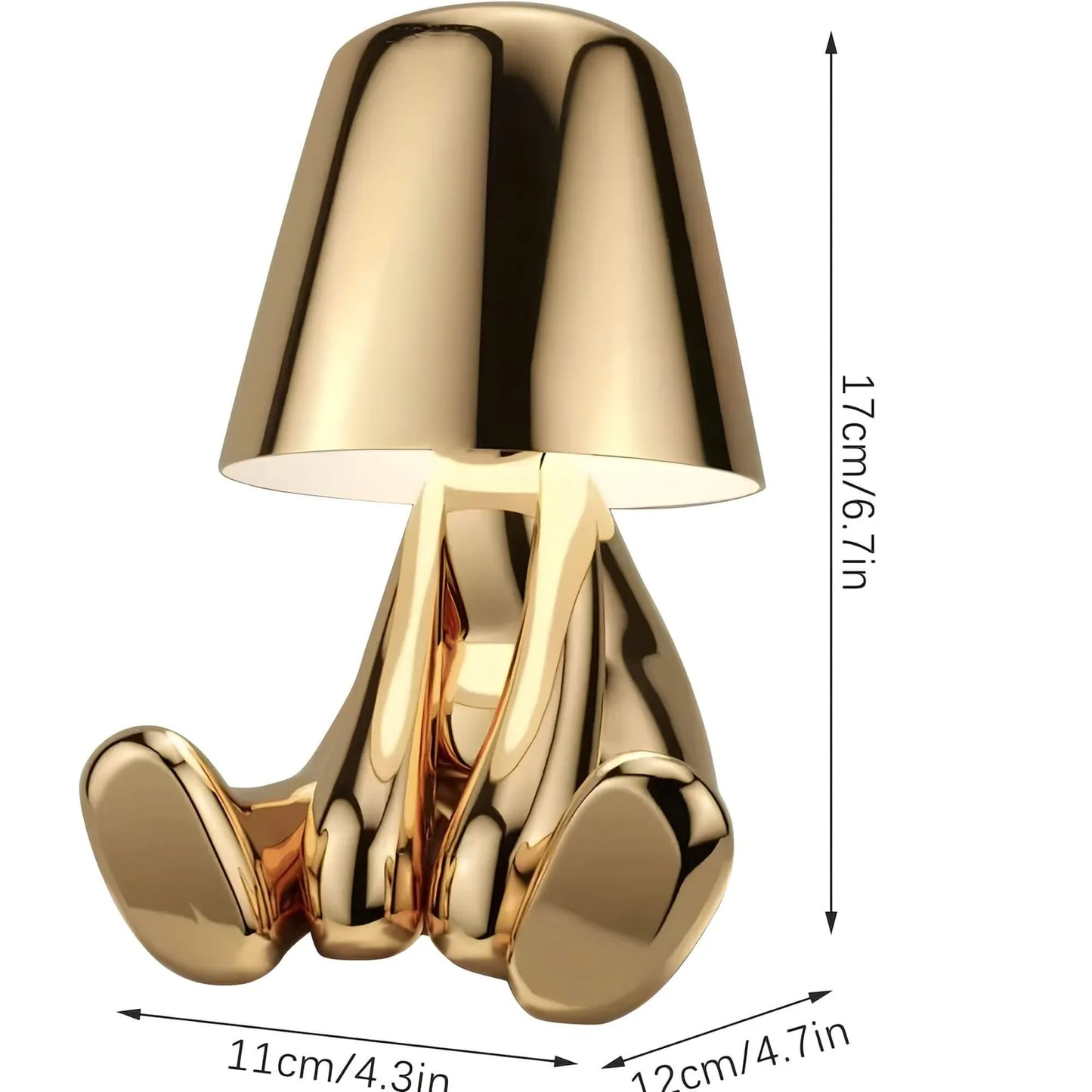 GoldenGrace - Elegante gouden tafellamp