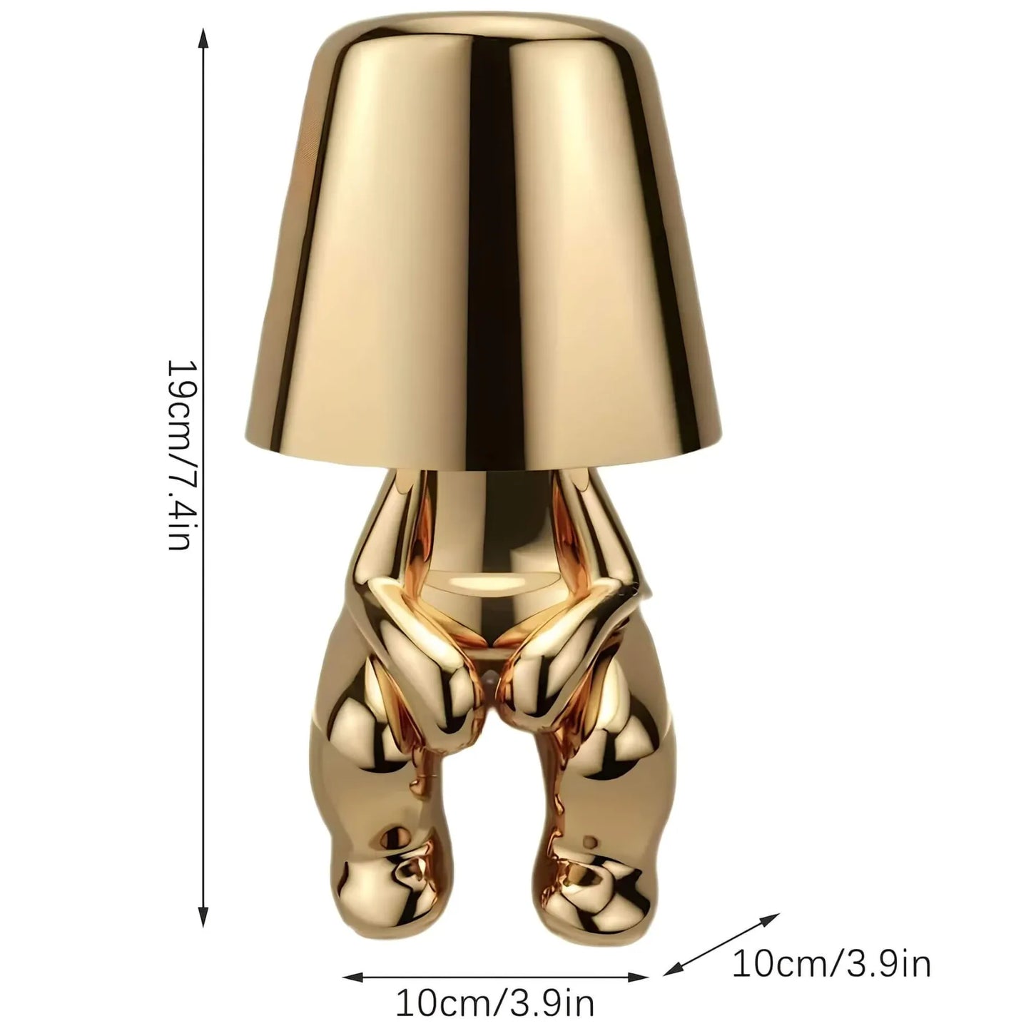 GoldenGrace - Elegante gouden tafellamp