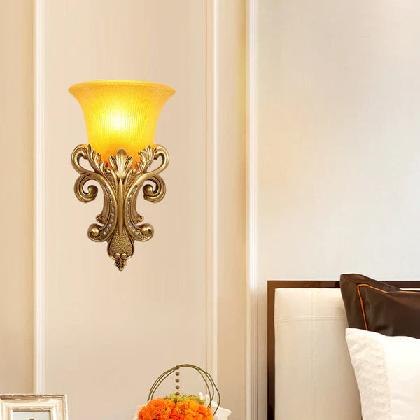 GoldenHour | Luxueuze wandlamp in koloniale stijl