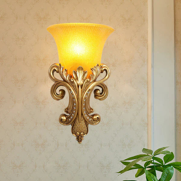 GoldenHour | Luxueuze wandlamp in koloniale stijl