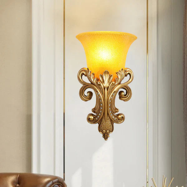 GoldenHour | Luxueuze wandlamp in koloniale stijl