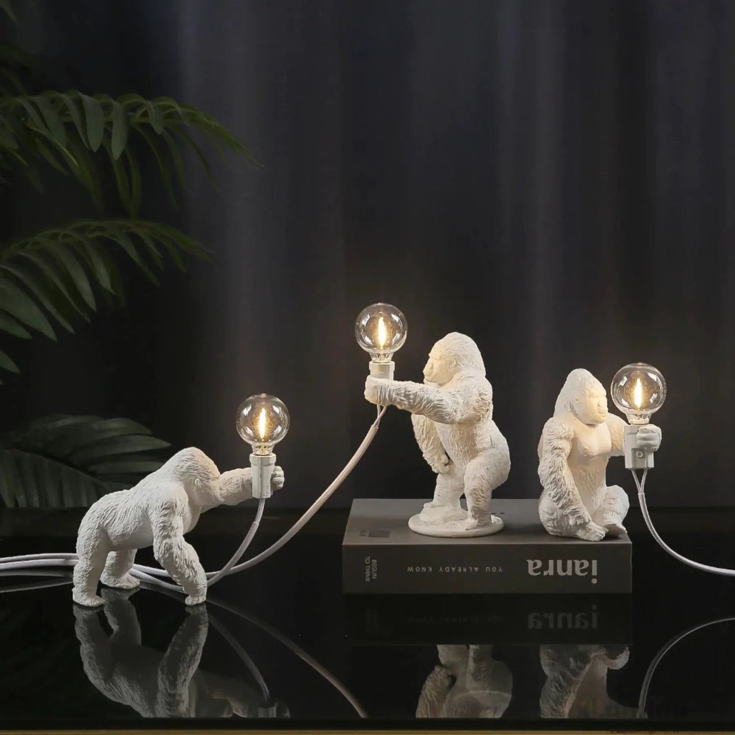 Gorilla Glow - Gorilla-dieren tafellamp