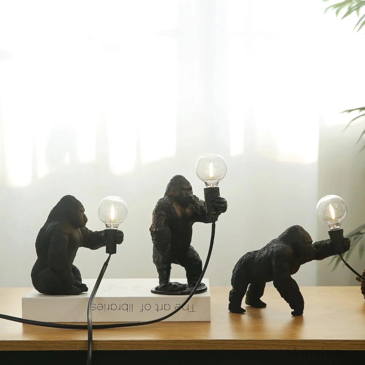 Gorilla Glow - Gorilla-dieren tafellamp