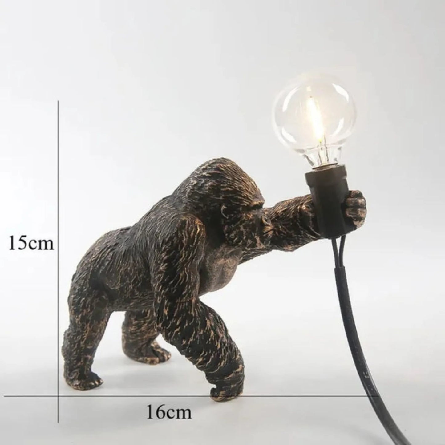 Gorilla Glow - Gorilla-dieren tafellamp
