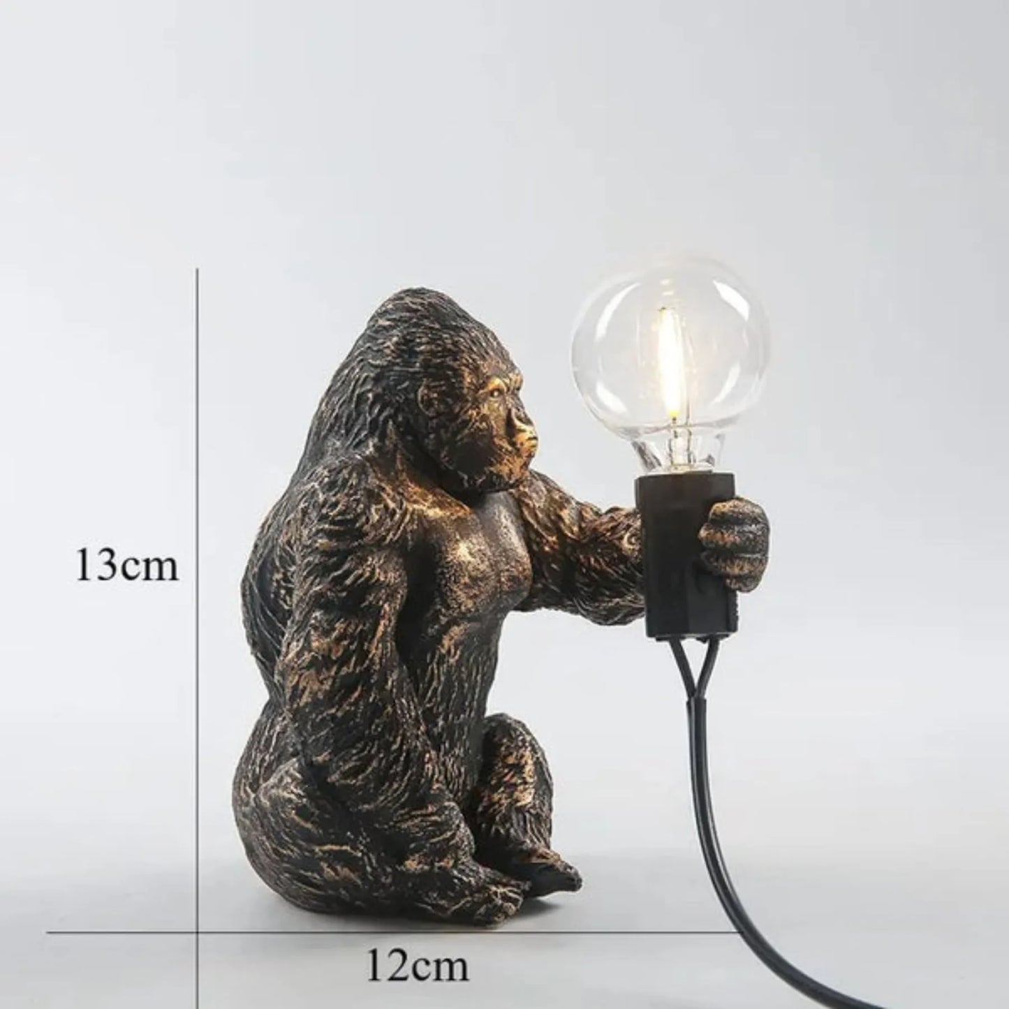 Gorilla Glow - Gorilla-dieren tafellamp