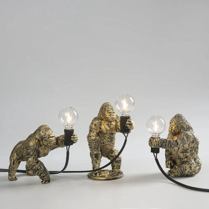 Gorilla Glow - Gorilla-dieren tafellamp