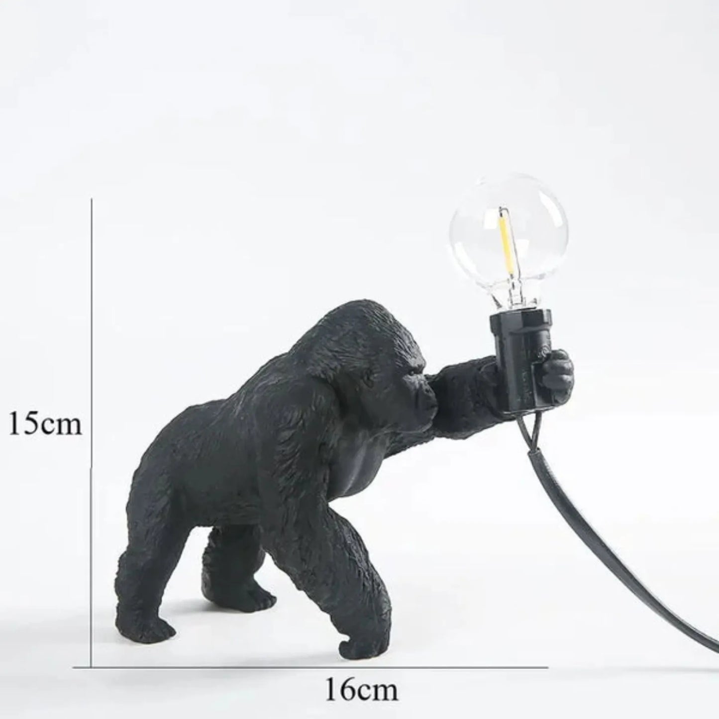 Gorilla Glow - Gorilla-dieren tafellamp