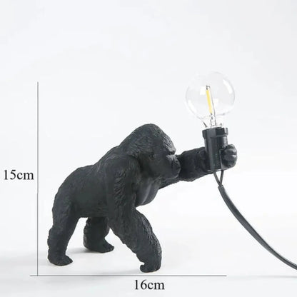 Gorilla Glow - Gorilla-dieren tafellamp