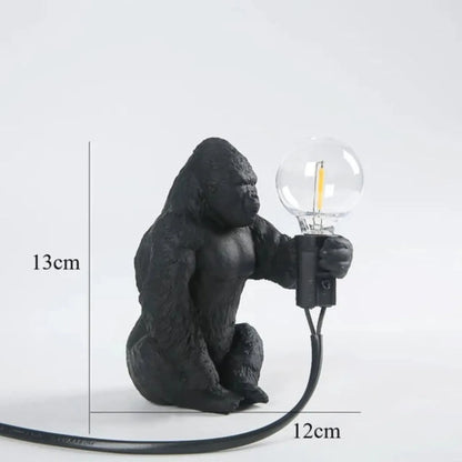 Gorilla Glow - Gorilla-dieren tafellamp
