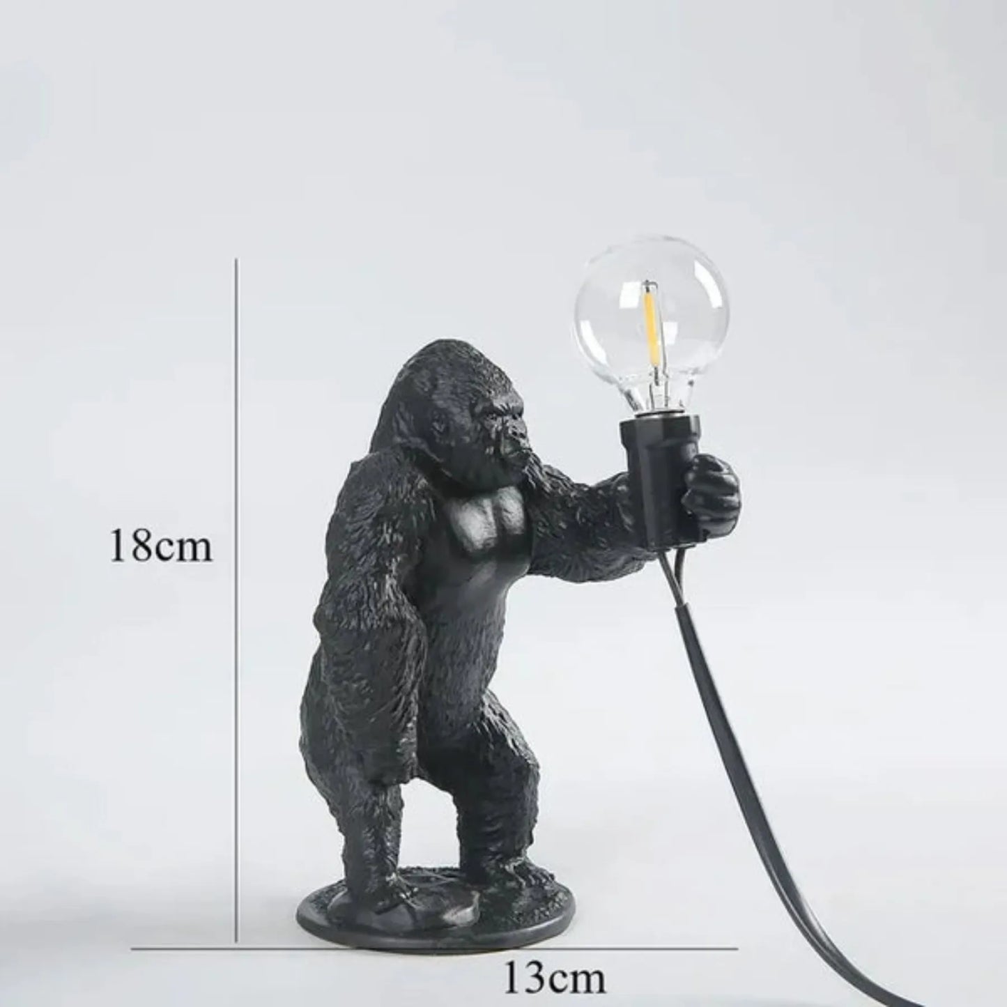 Gorilla Glow - Gorilla-dieren tafellamp