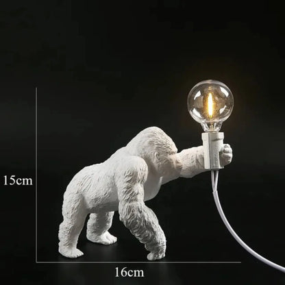 Gorilla Glow - Gorilla-dieren tafellamp