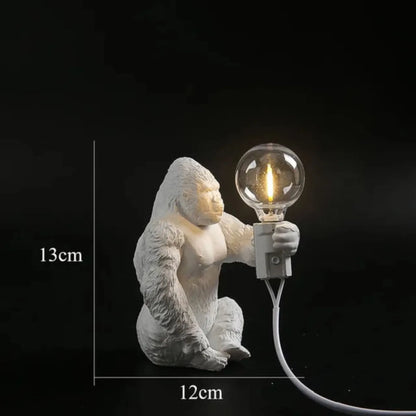 Gorilla Glow - Gorilla-dieren tafellamp
