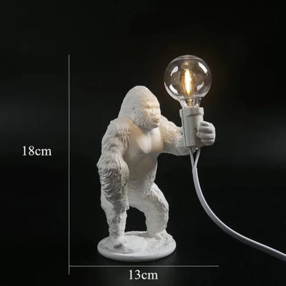 Gorilla Glow - Gorilla-dieren tafellamp