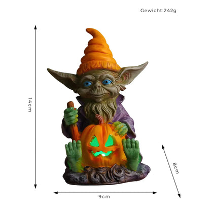 Halloween Elf Hars Ornament - Decoratief beeldje