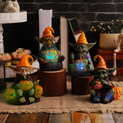 Halloween Elf Hars Ornament - Decoratief beeldje