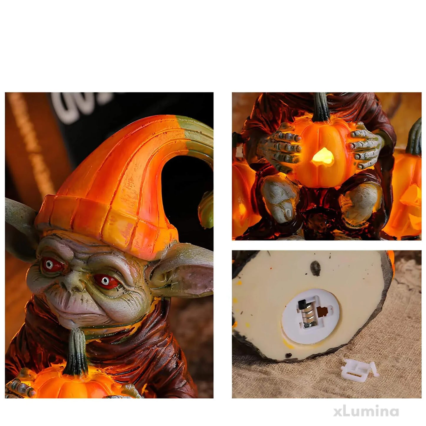 Halloween Elf Hars Ornament - Decoratief beeldje