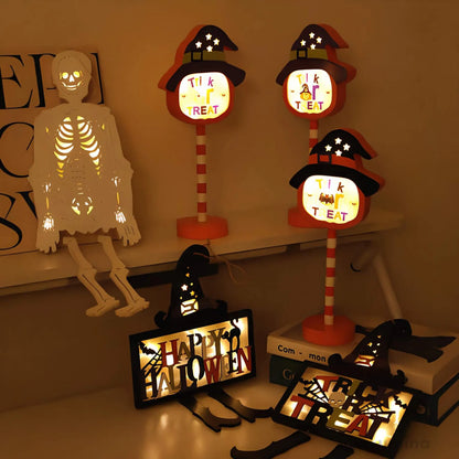 Halloween LED licht - Tekenfilm decoratief licht