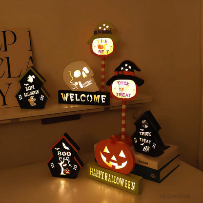 Halloween LED licht - Tekenfilm decoratief licht
