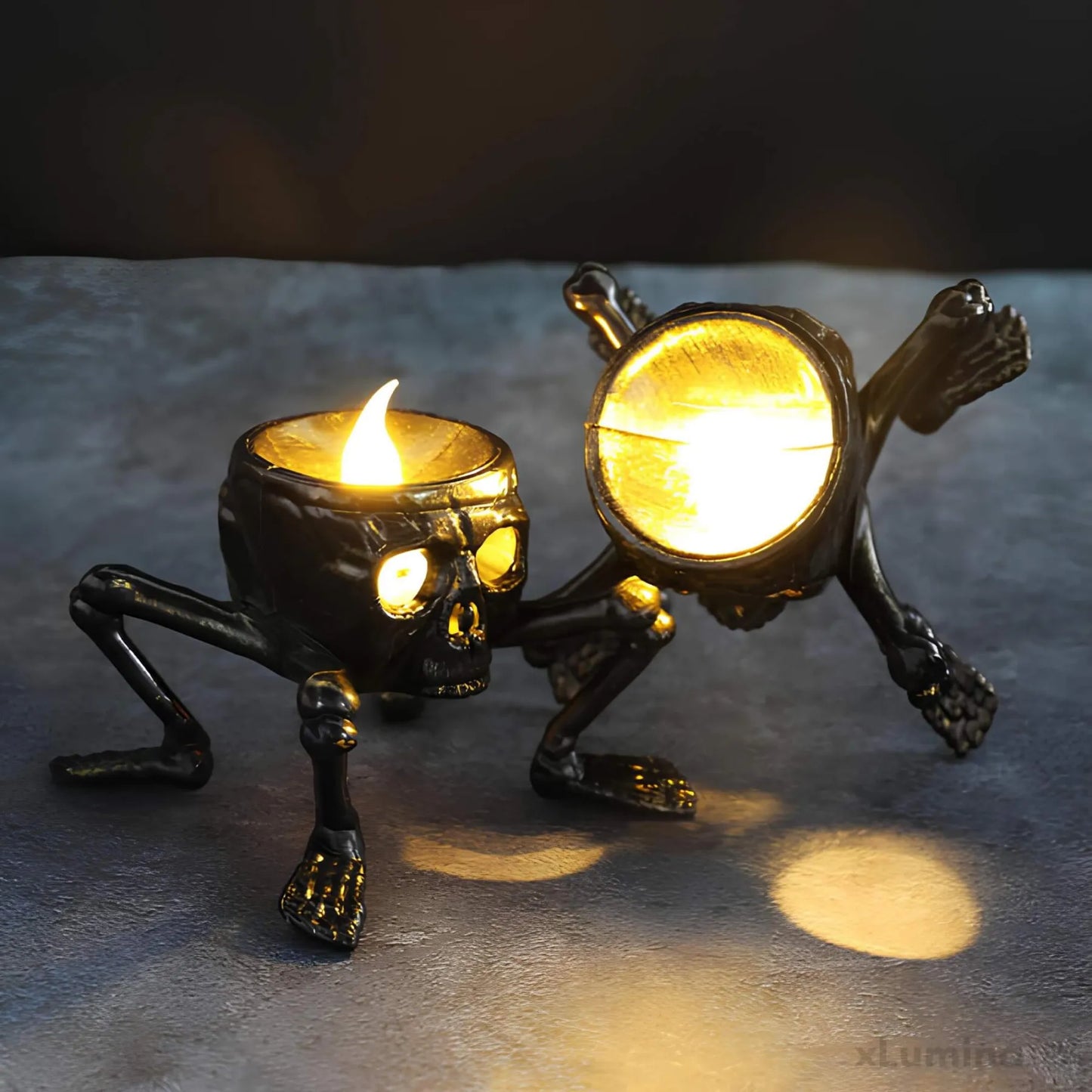Halloween Skelet Hand LED Lamp - Grappige Tafellamp
