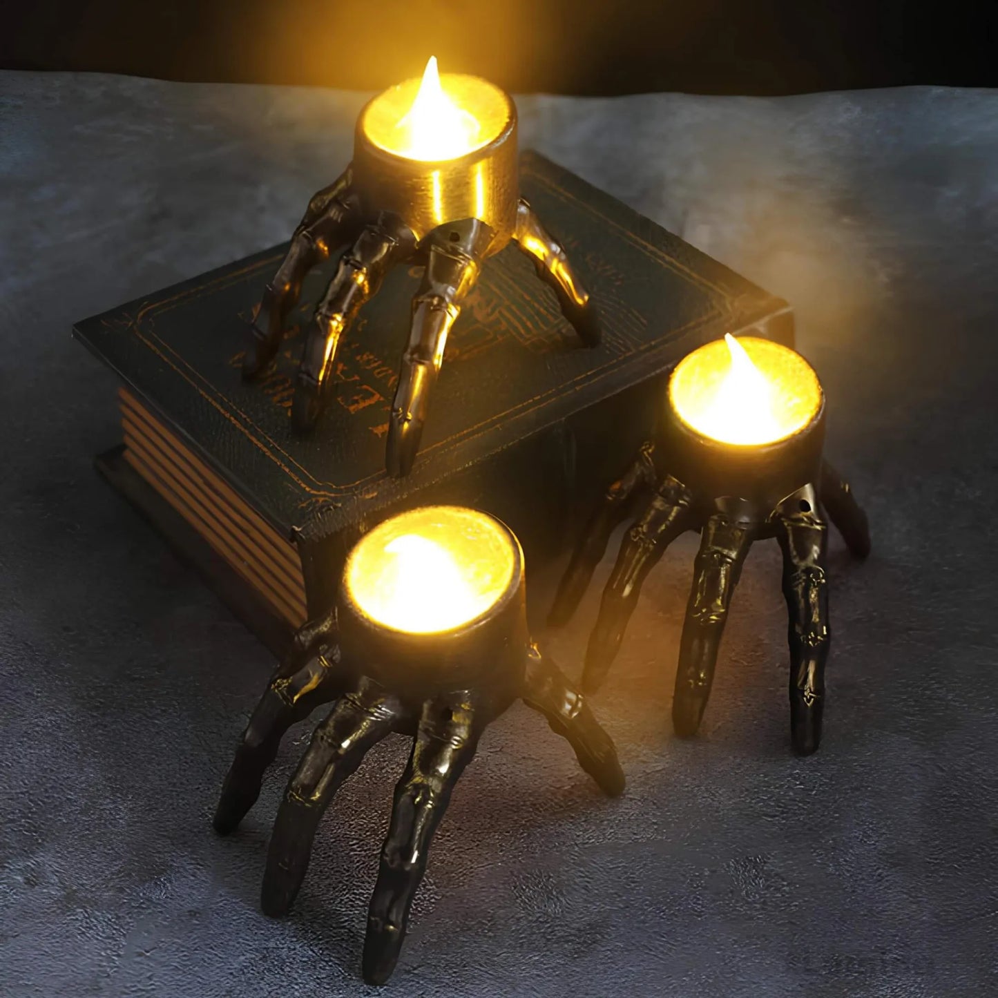 Halloween Skelet Hand LED Lamp - Grappige Tafellamp