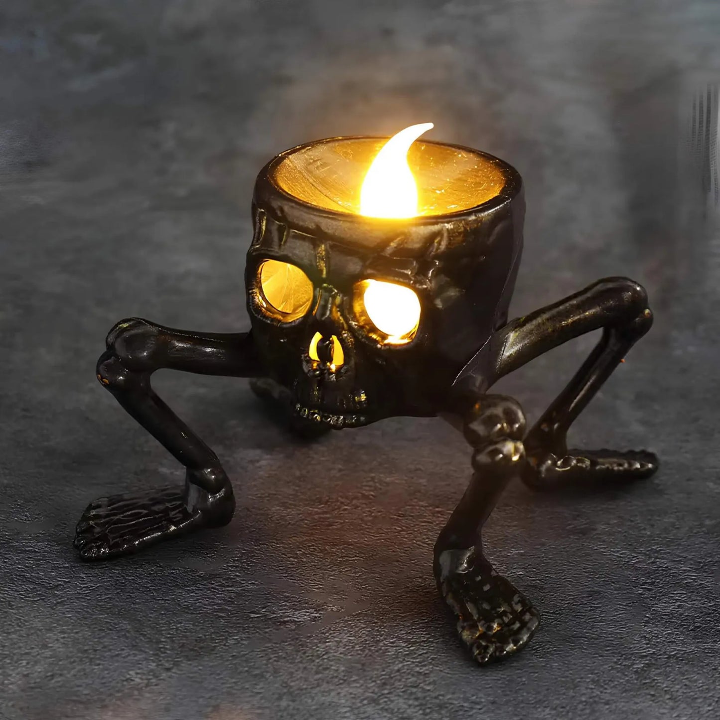 Halloween Skelet Hand LED Lamp - Grappige Tafellamp