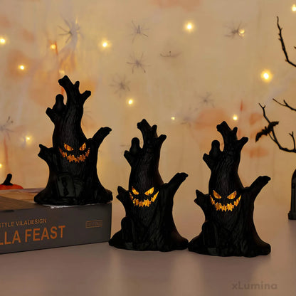 Halloween spookboom LED decoratie