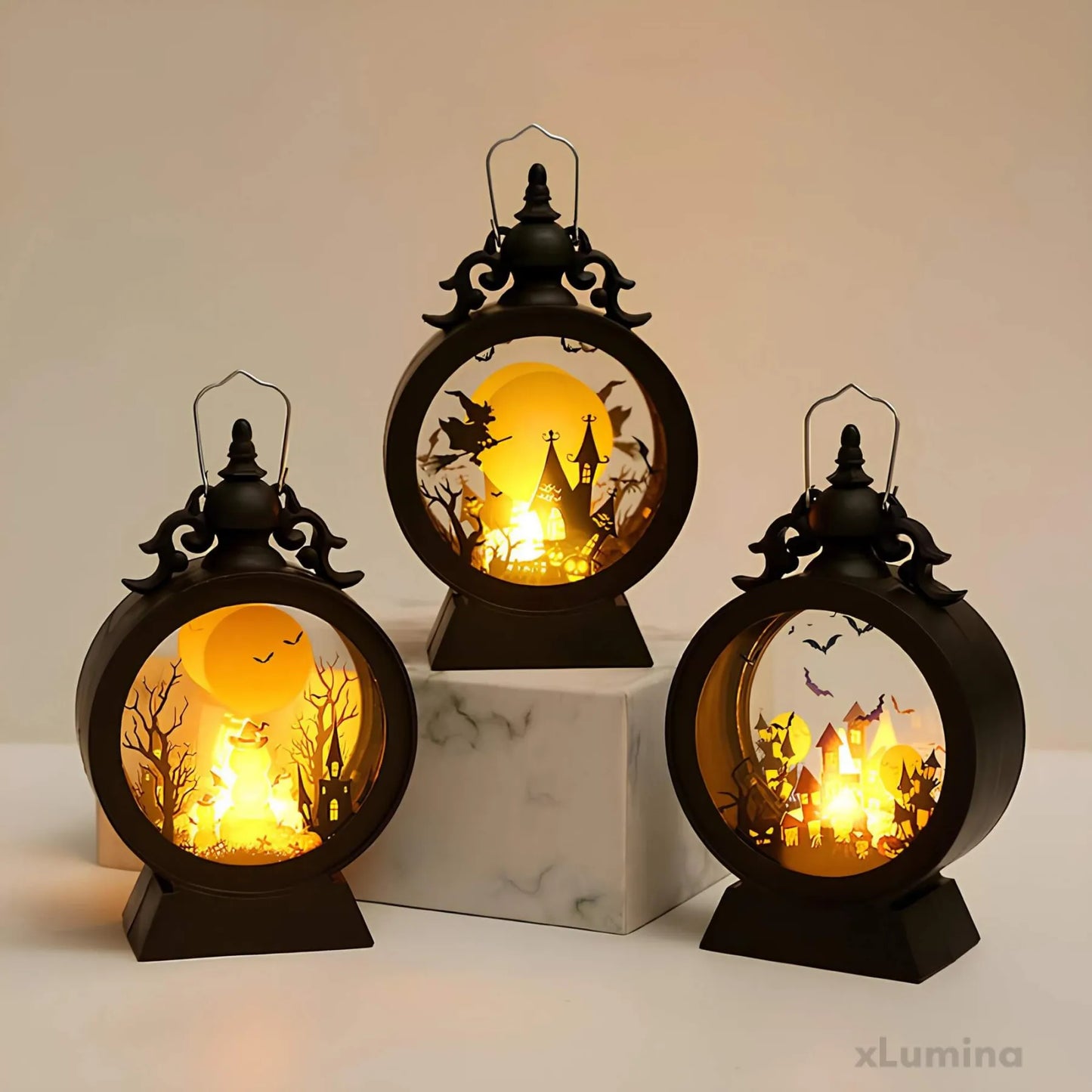 Halloween lantaarn LED - decoratief licht