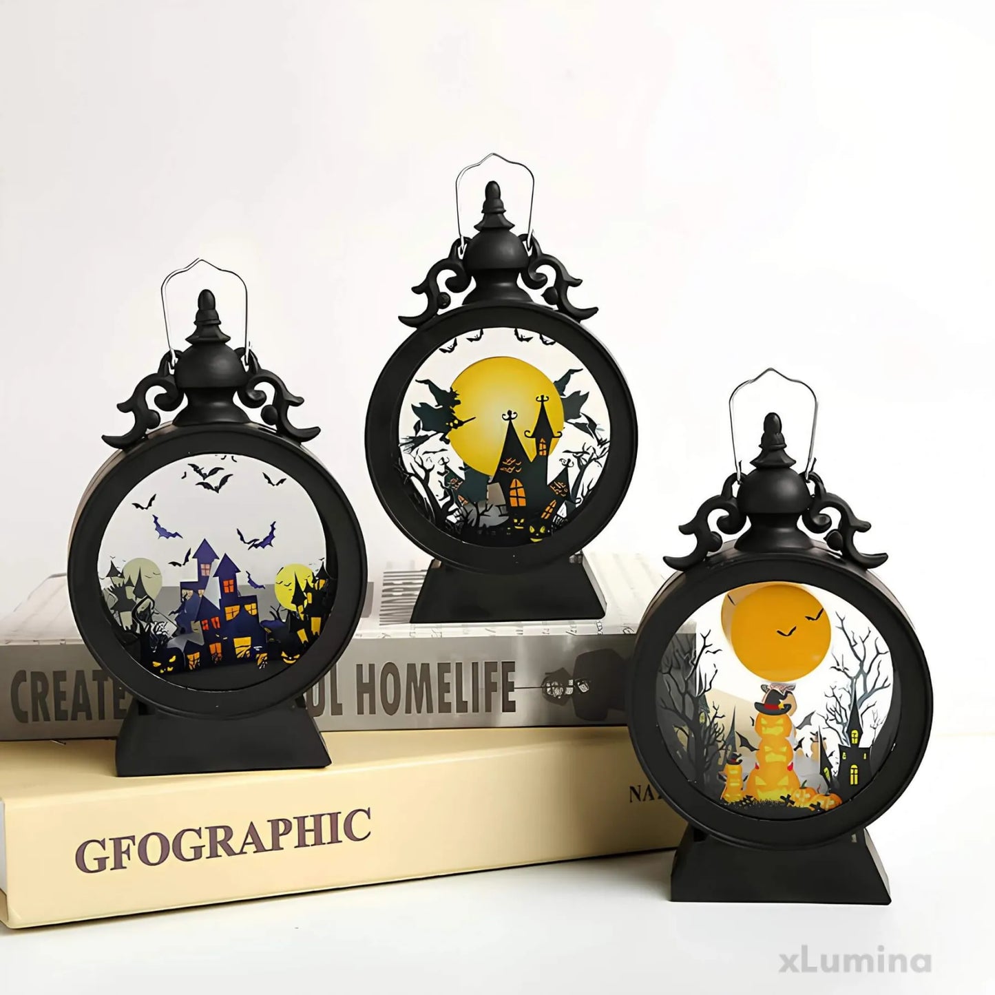 Halloween lantaarn LED - decoratief licht