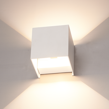 BrightCube | Stijlvolle LED wandlamp voor moderne kamers