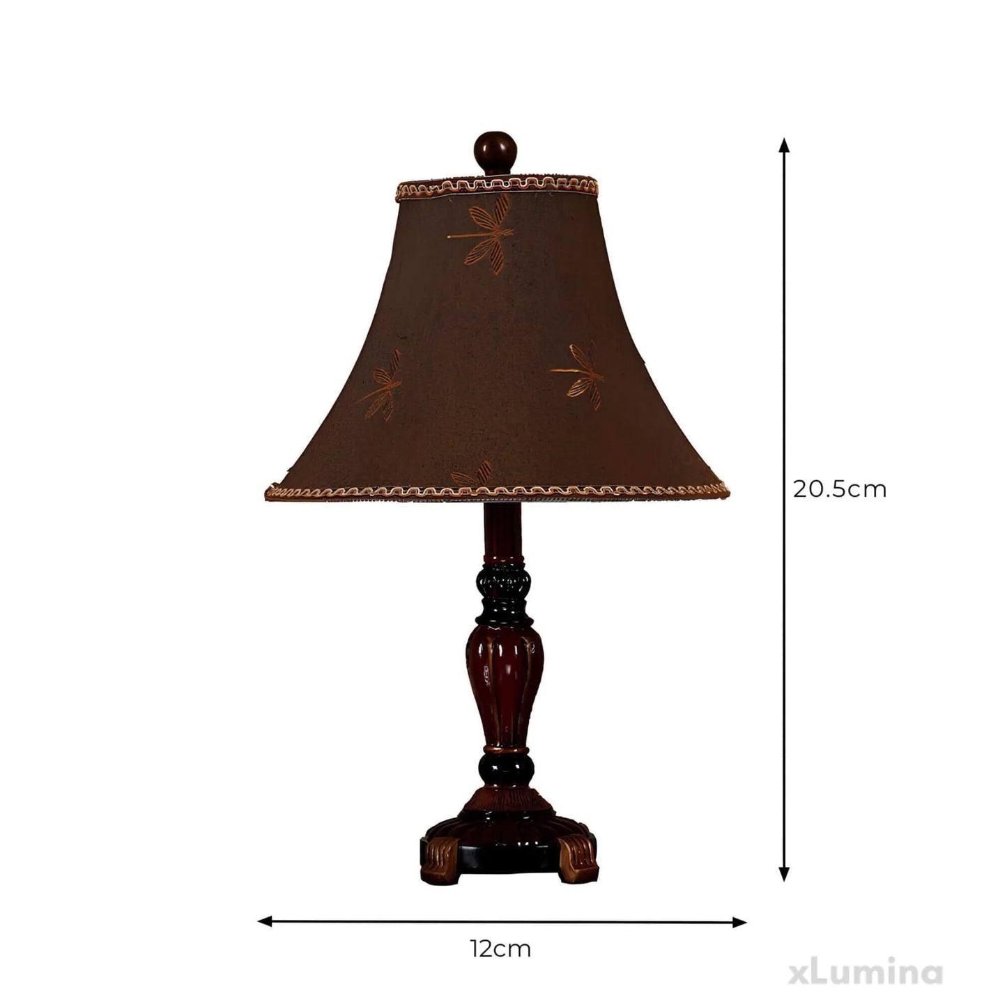 HomeLuxe - Tafellamp met stoffen kap