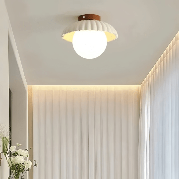 IJzeren hal plafondlamp