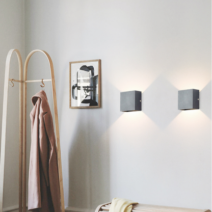 Moderne Aluminium Waterdichte LED Wandlamp Buiten Binnen Gebruik