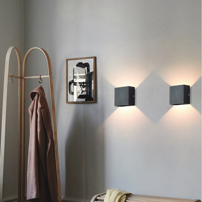 Moderne Aluminium Waterdichte LED Wandlamp Buiten Binnen Gebruik