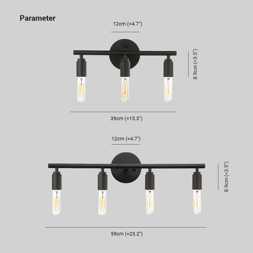 QuadGlow | Wandlamp voor make-up en badkamer