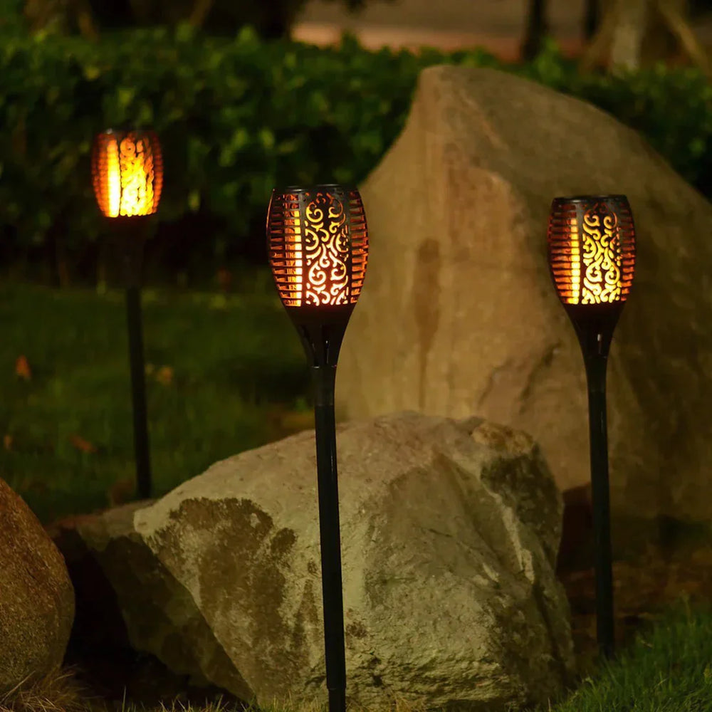 SolFlare Waterdichte LED-tuinlamp op zonne-energie