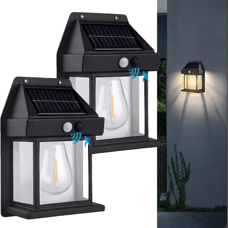 SunLume| Moderne & luxe wandlamp op zonne-energie